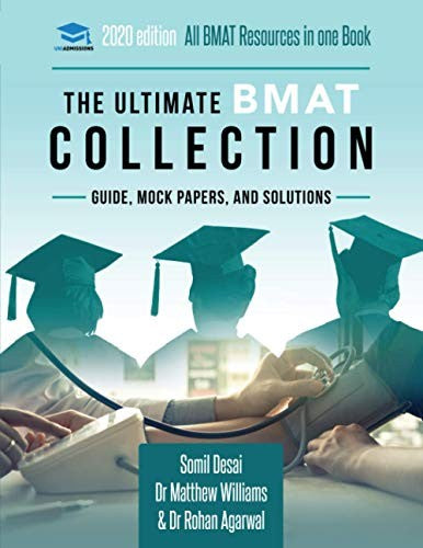 Ultimate BMAT Collection: 5 Books In One, Over 2500 Practice Questions & Solutions, Includes 8 Mock Papers, Detailed Essay Plans, BioMedical Adm by Williams, Matthew cover